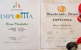 Rina Markotić osvojila je 2 glazbene nagrade!